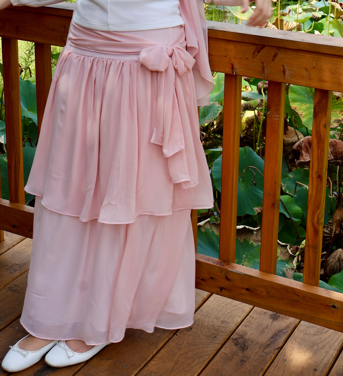Gardenia Bow Skirt