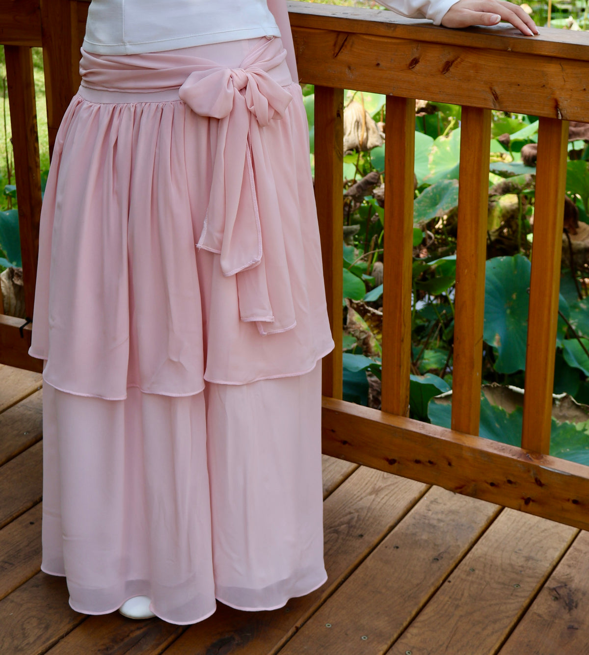 Gardenia Bow Skirt