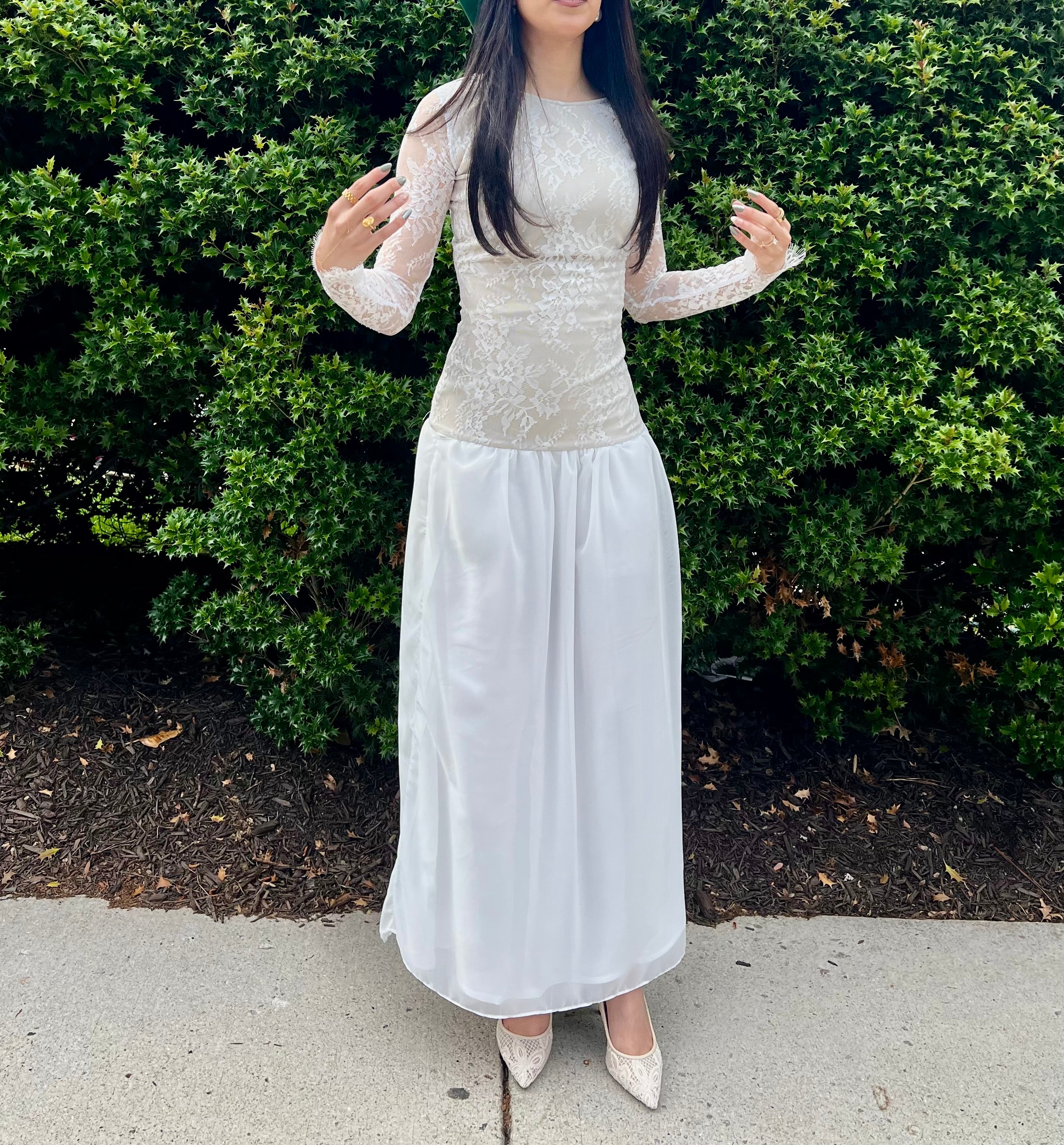 Ivory Bloom Dress