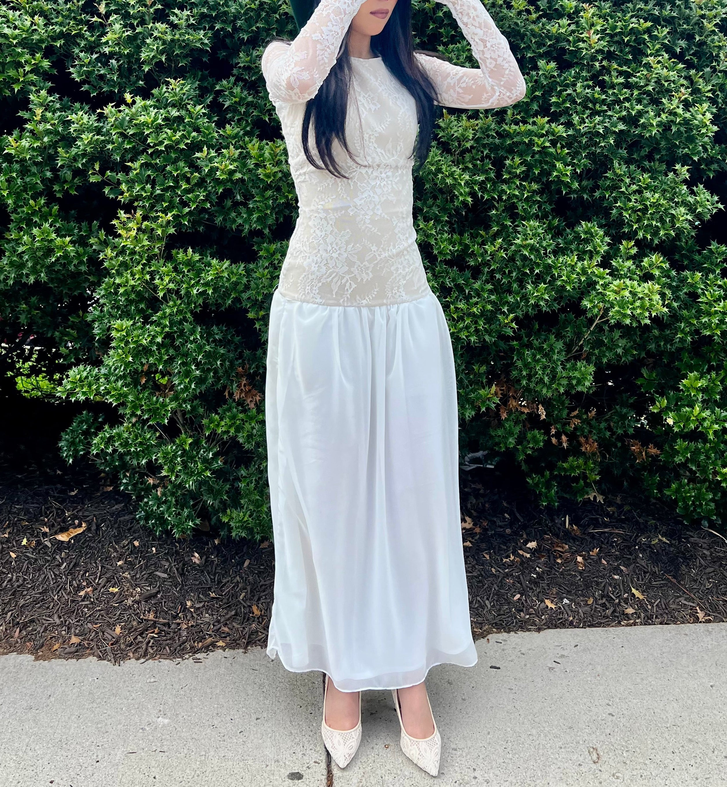 Ivory Bloom Dress
