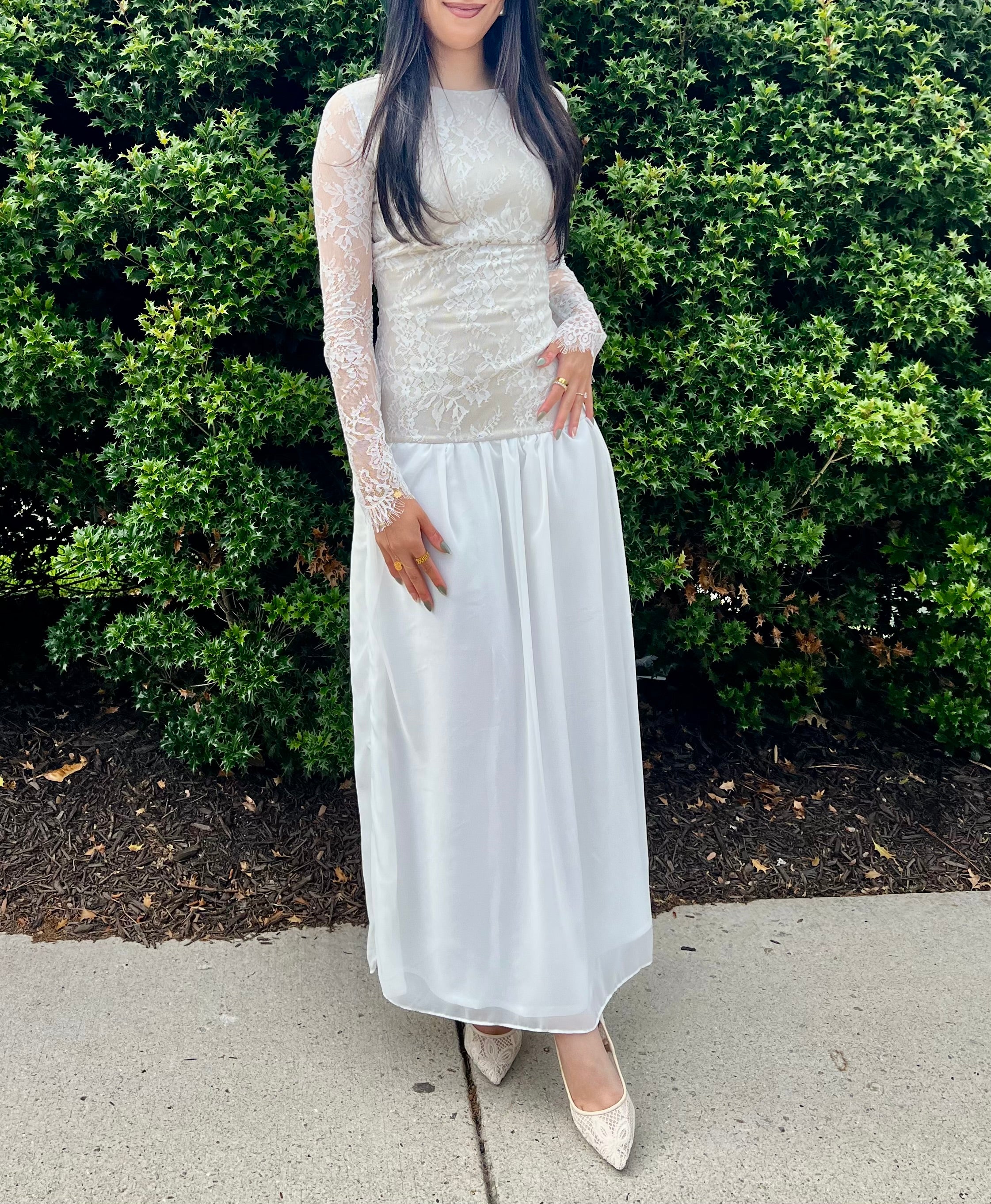 Ivory Bloom Dress