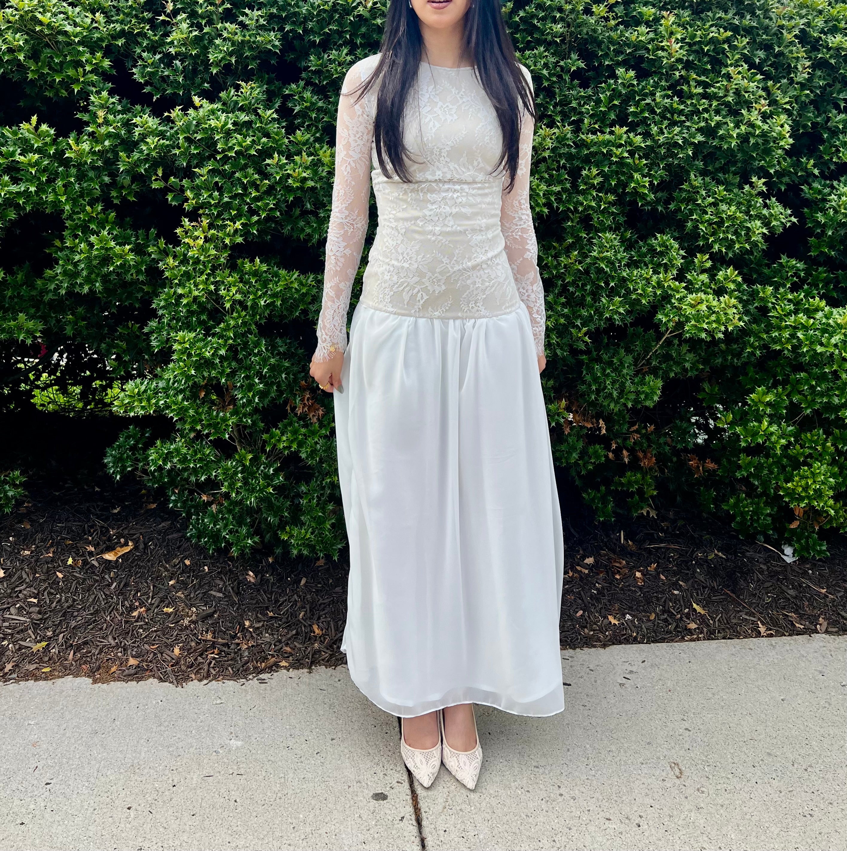 Ivory Bloom Dress