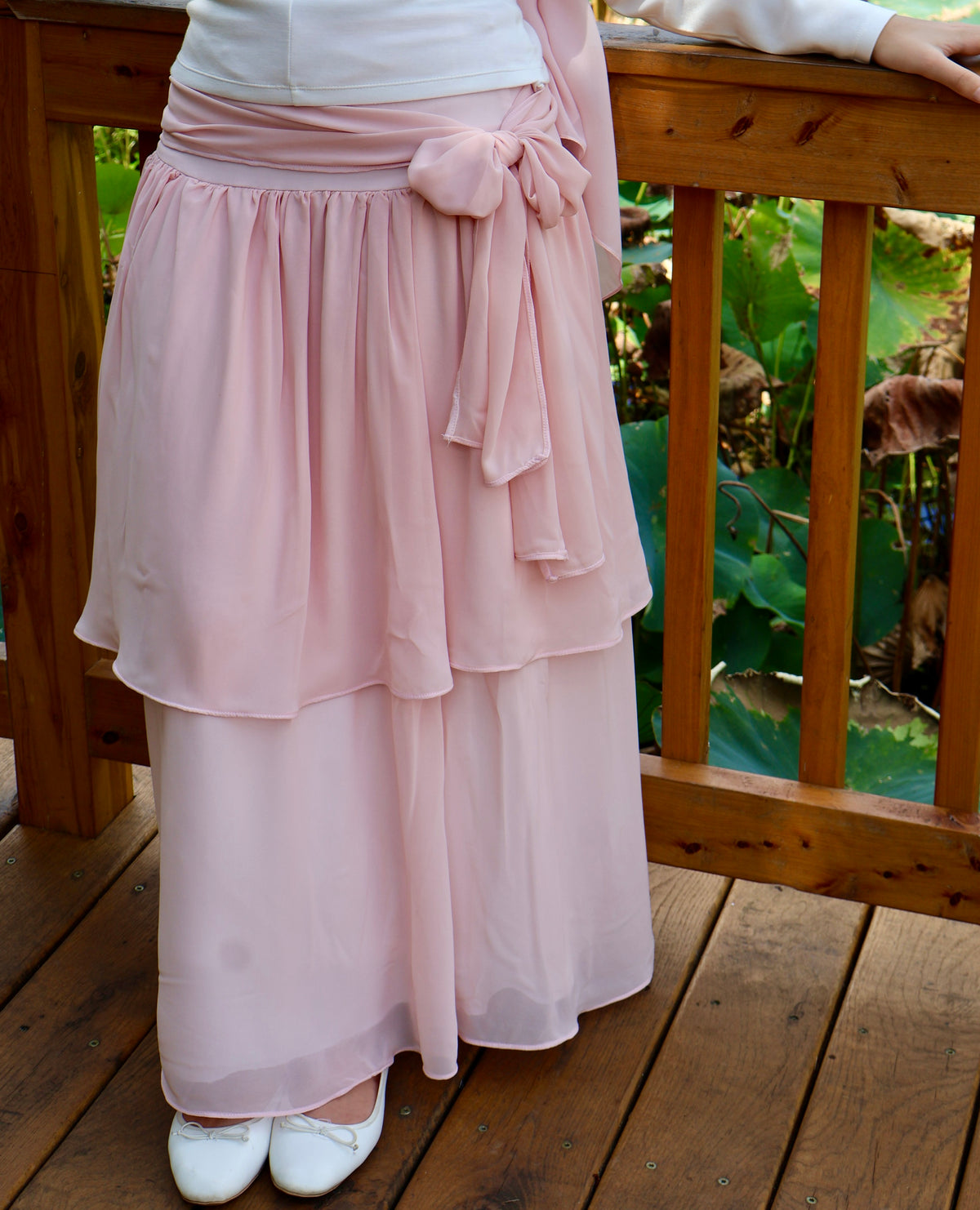 Gardenia Bow Skirt