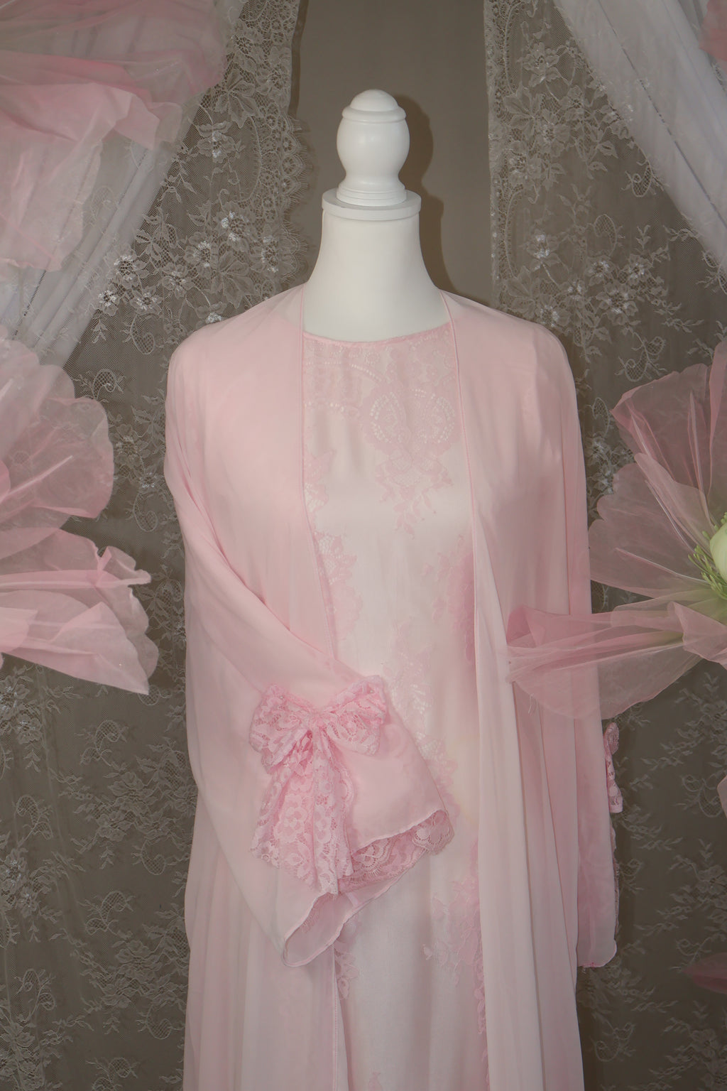 Camellia dress and abaya set