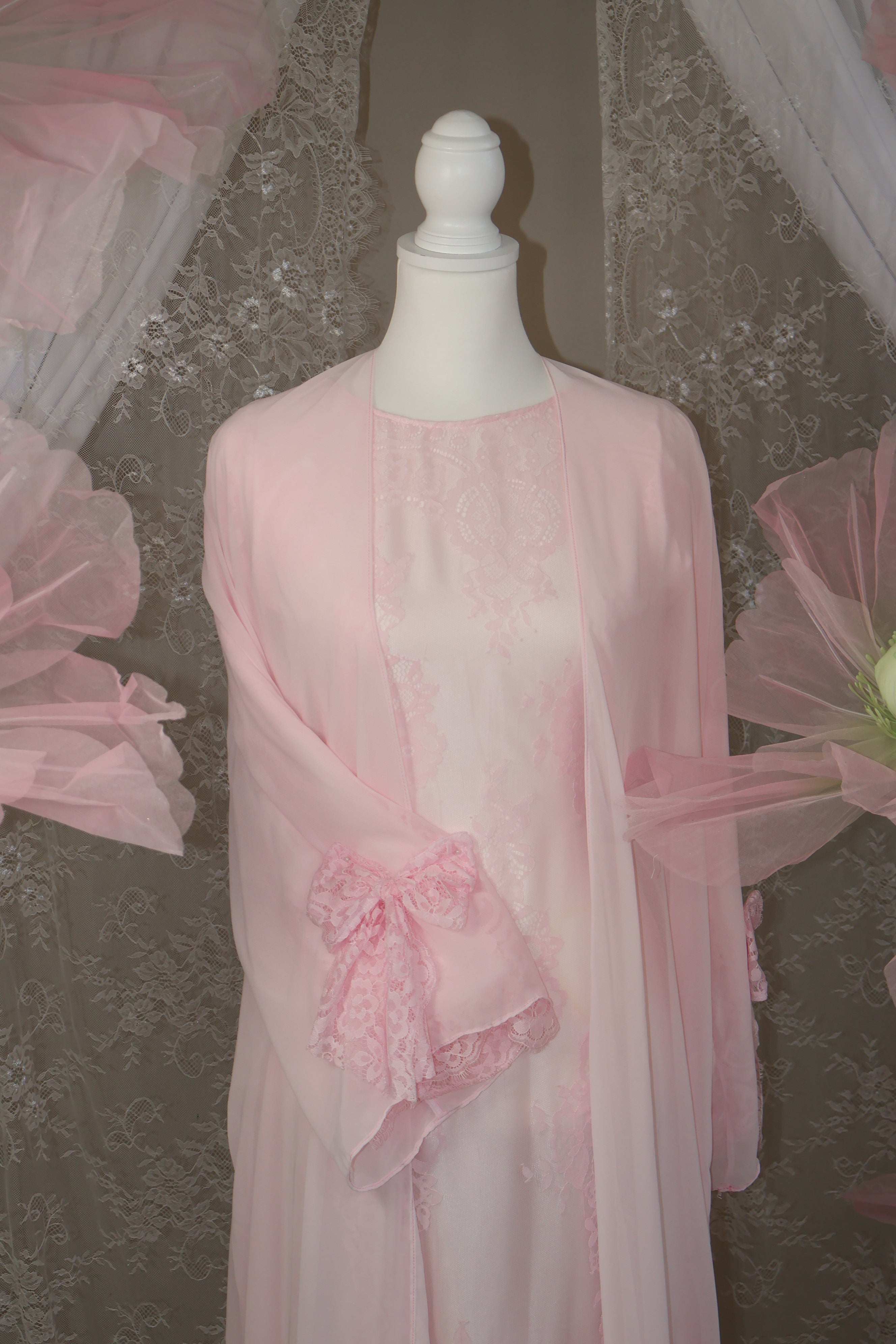 Camellia dress and abaya set