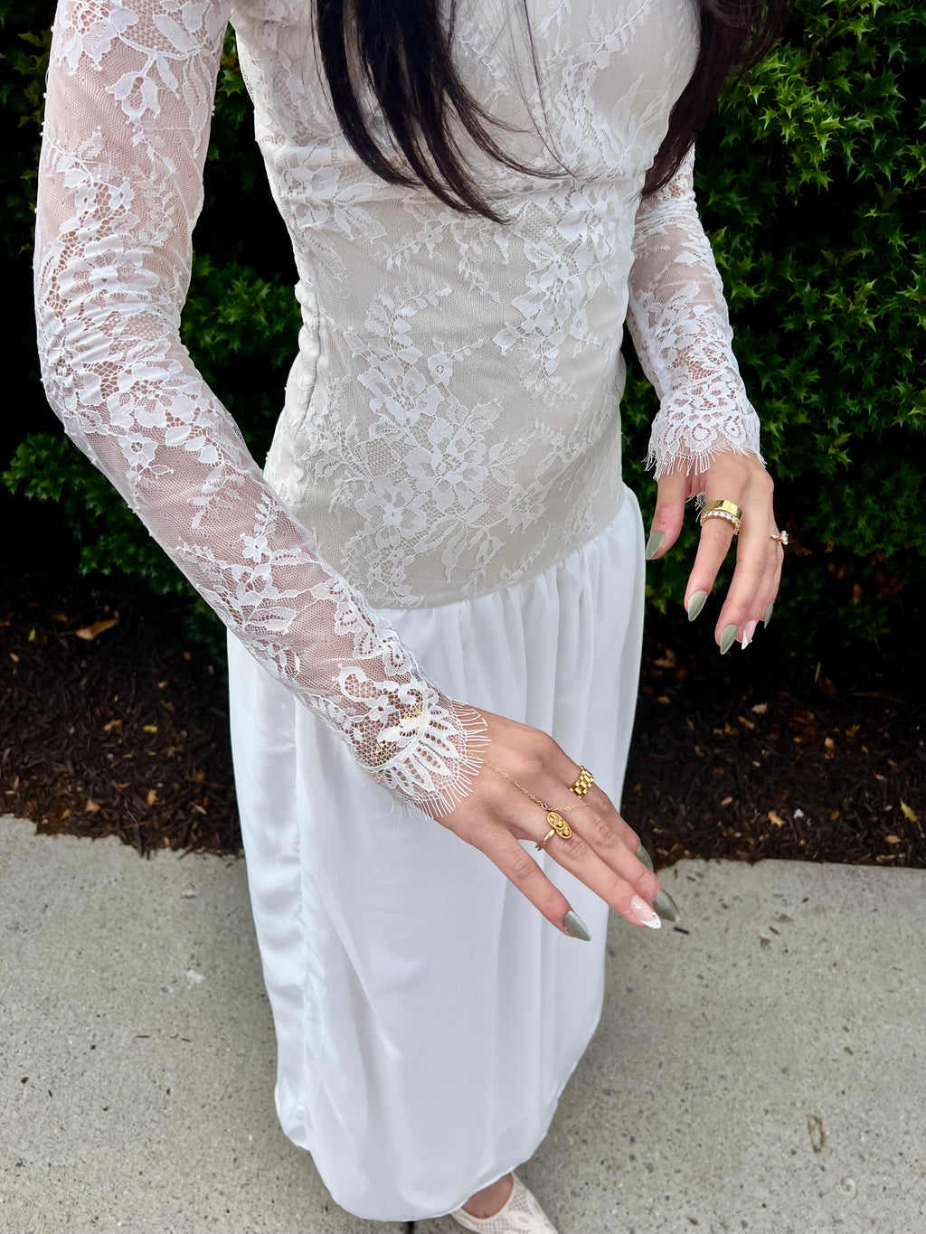 Ivory Bloom Dress