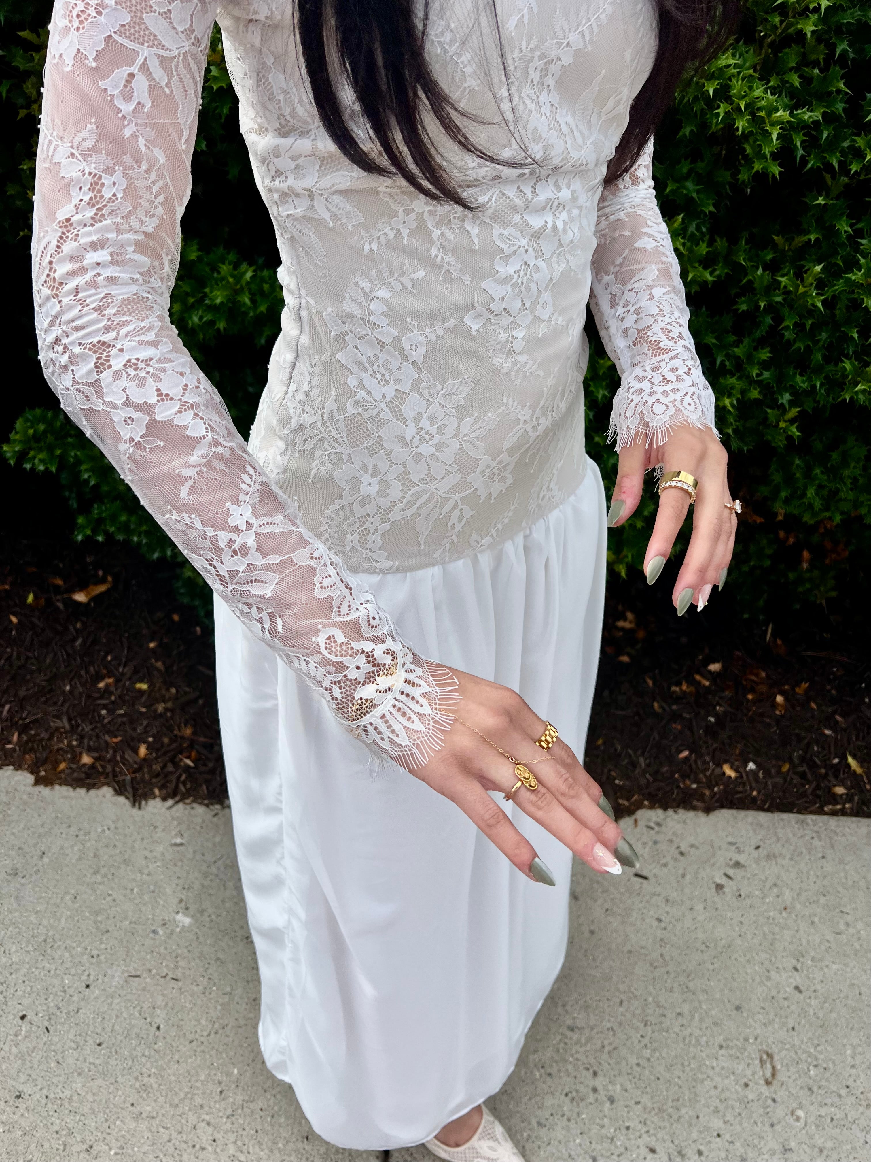 Ivory Bloom Dress