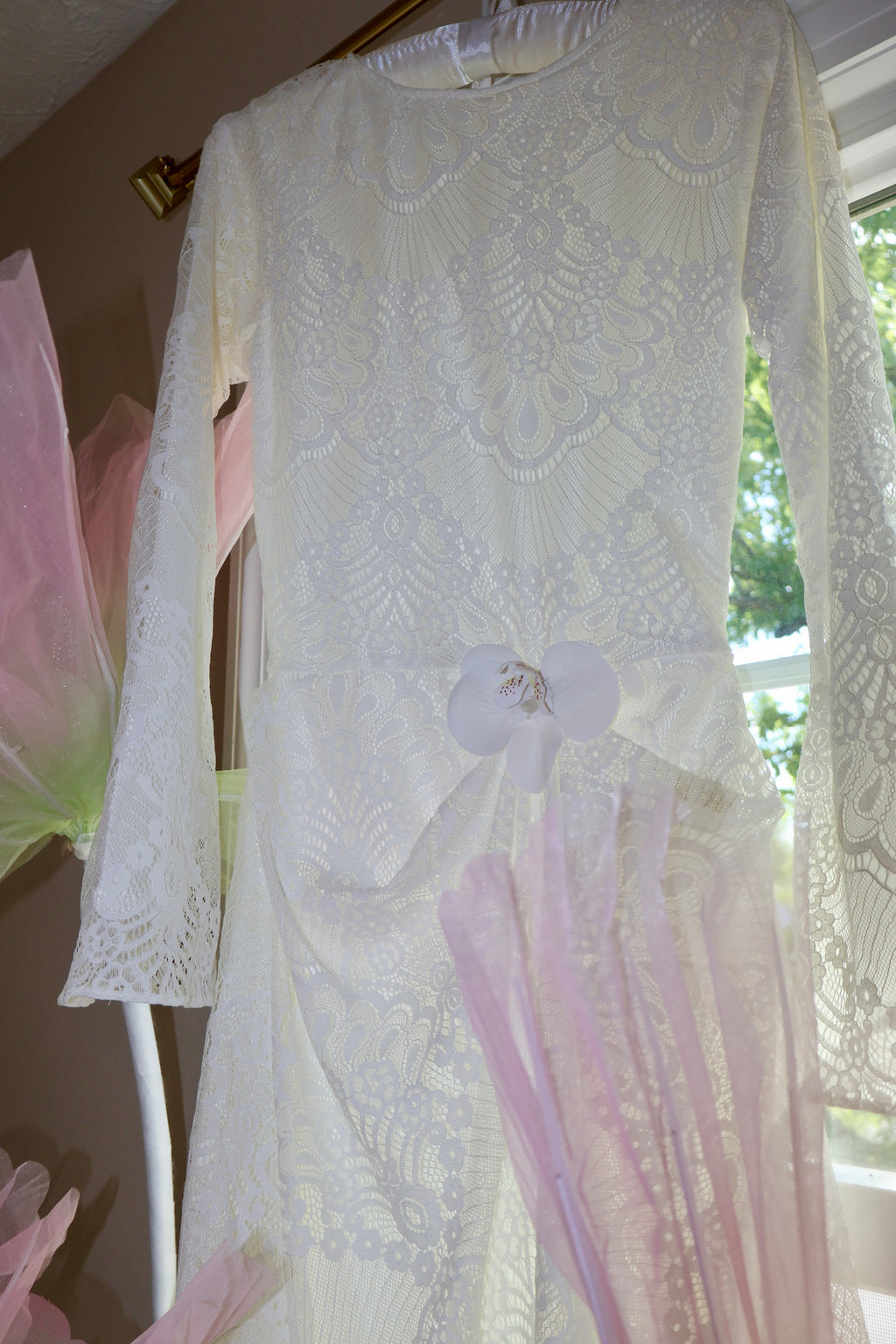 Orchid Lace dress
