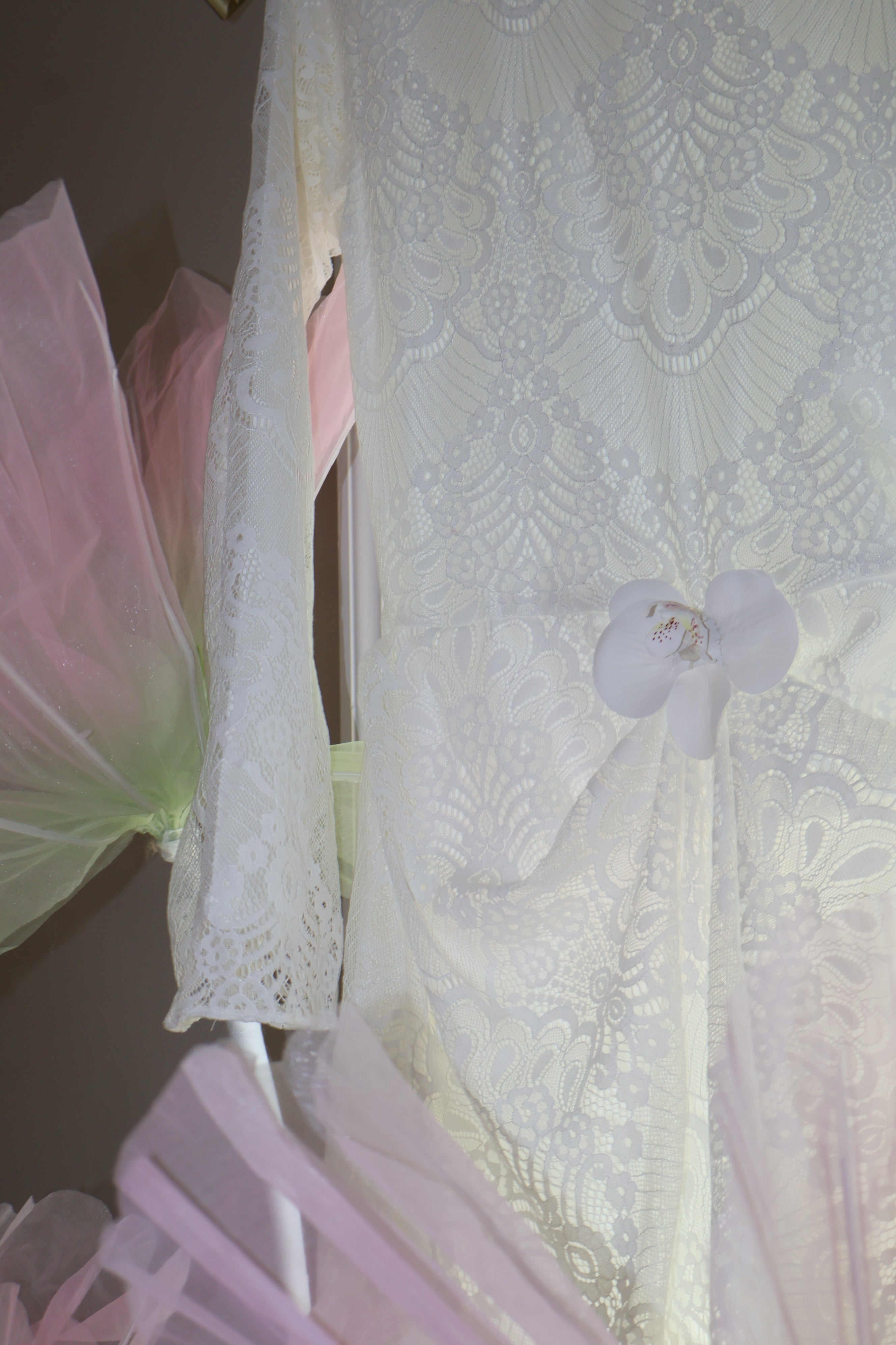Orchid Lace dress