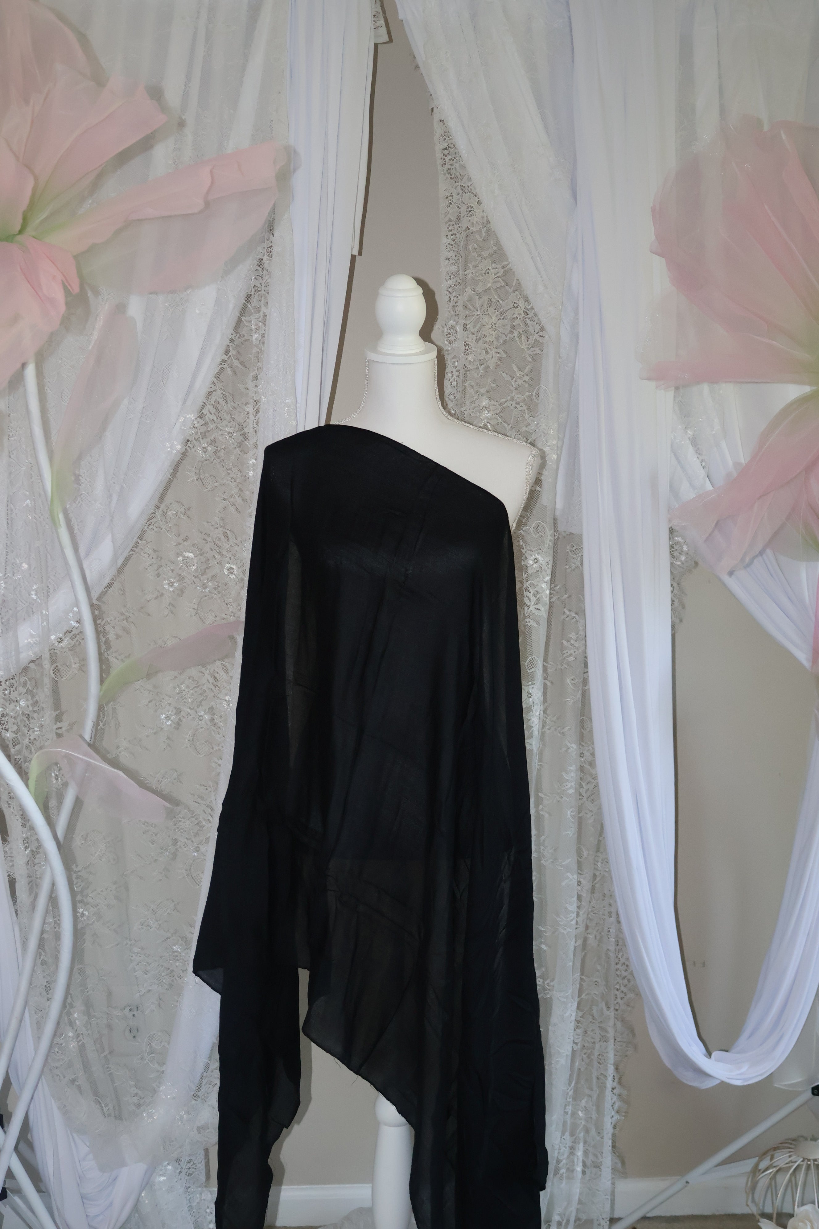 Black Modal Hijab